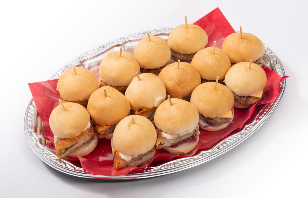 ミニチーズバーガー&フィッシュバーガーM