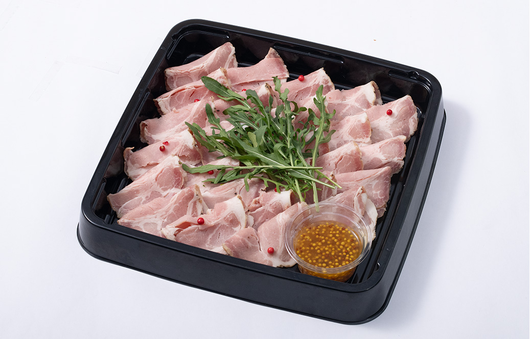 ローストポークM　ハニー粒マスタードソース