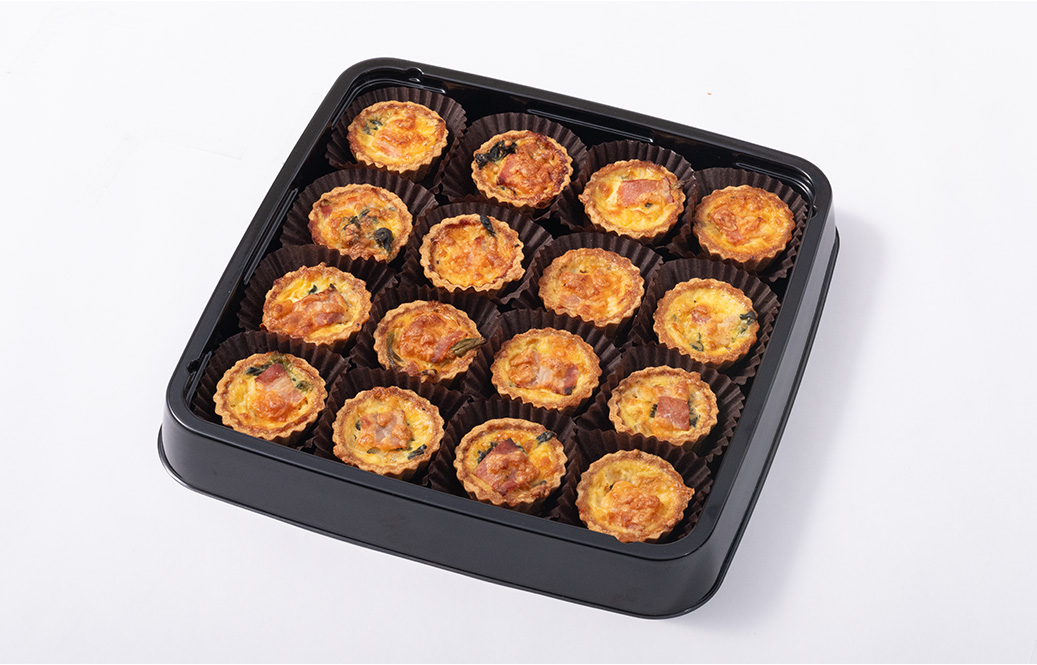 ベーコンとほうれん草のタルトキッシュM