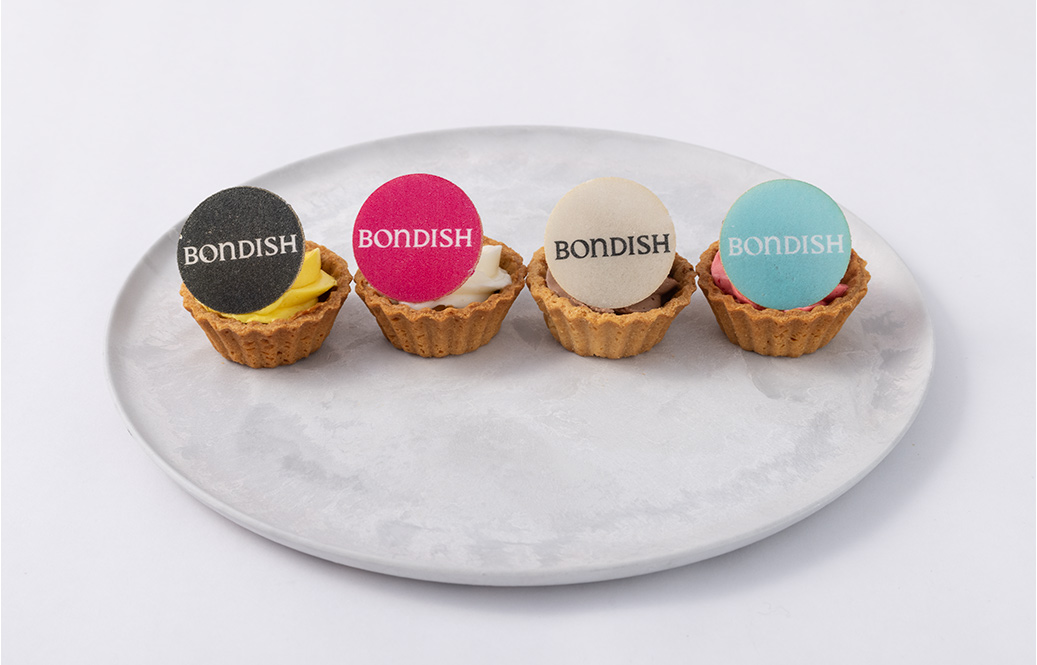 企業ロゴ入りオリジナルケーキ