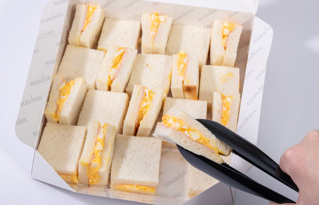 ふっくらたまごハムサンド