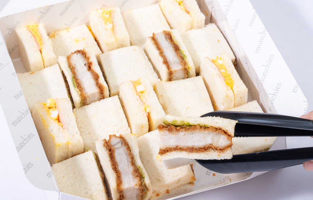 ミックスサンド(厚切りロースカツ&ハムたまご)